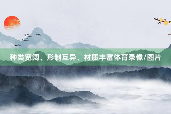 种类宽阔、形制互异、材质丰富体育录像/图片