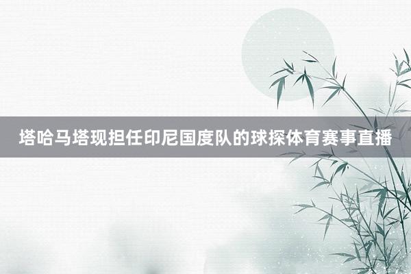 塔哈马塔现担任印尼国度队的球探体育赛事直播