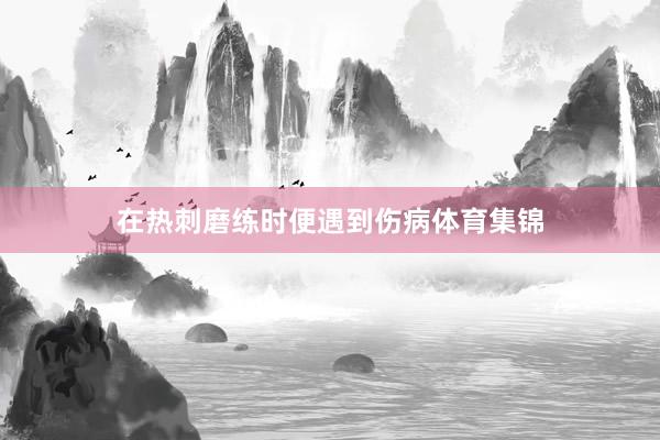在热刺磨练时便遇到伤病体育集锦