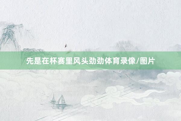 先是在杯赛里风头劲劲体育录像/图片