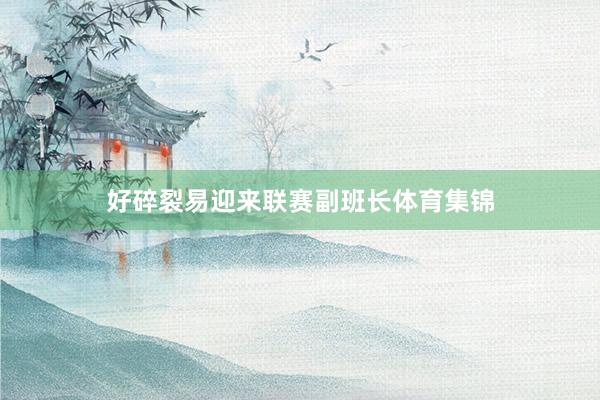 好碎裂易迎来联赛副班长体育集锦